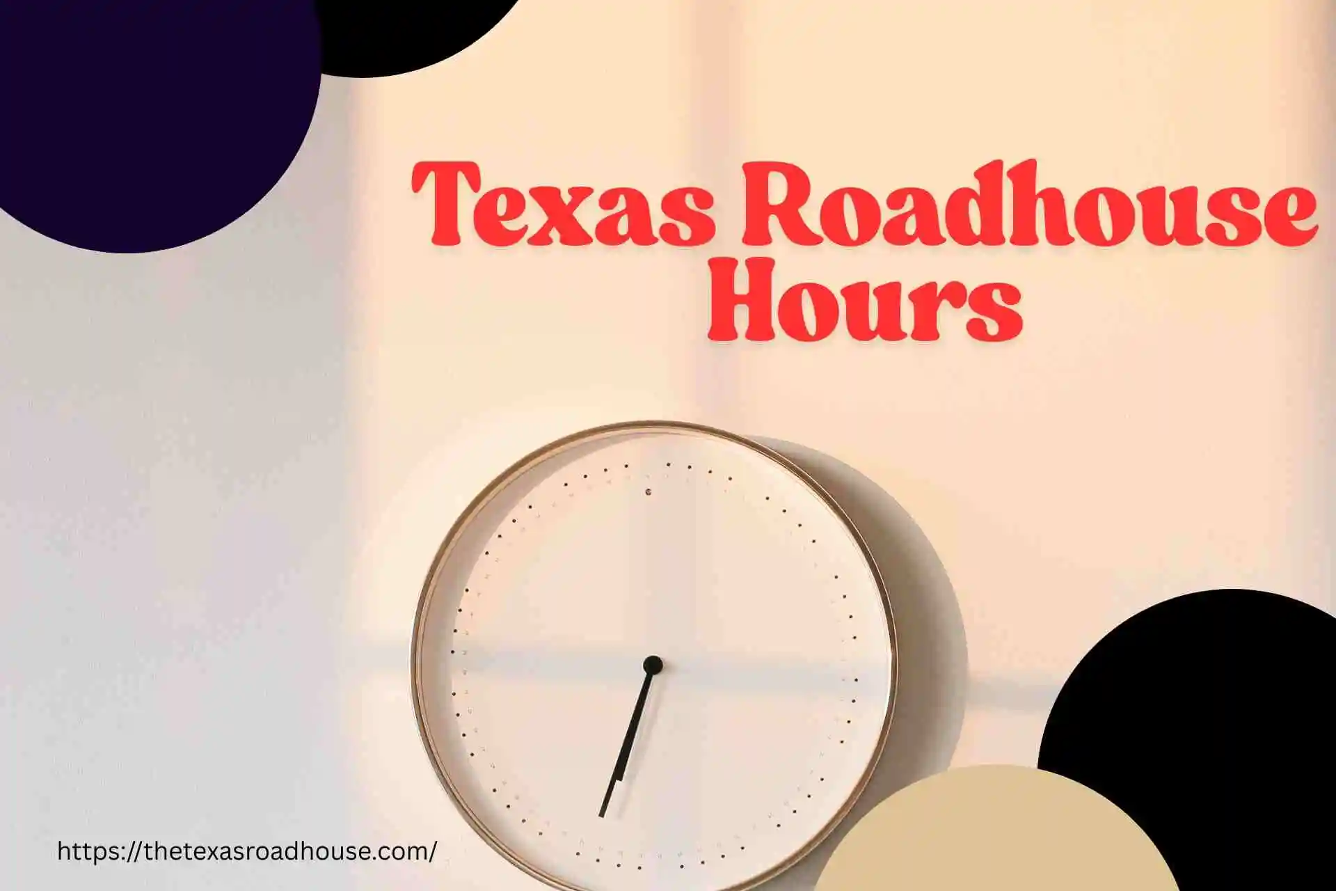 Texas roadhouse hours