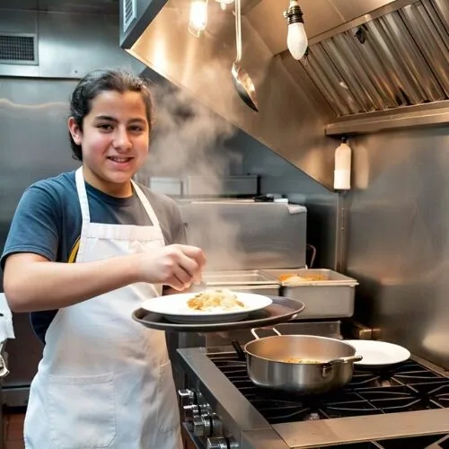 Texas Roadhouse food serve