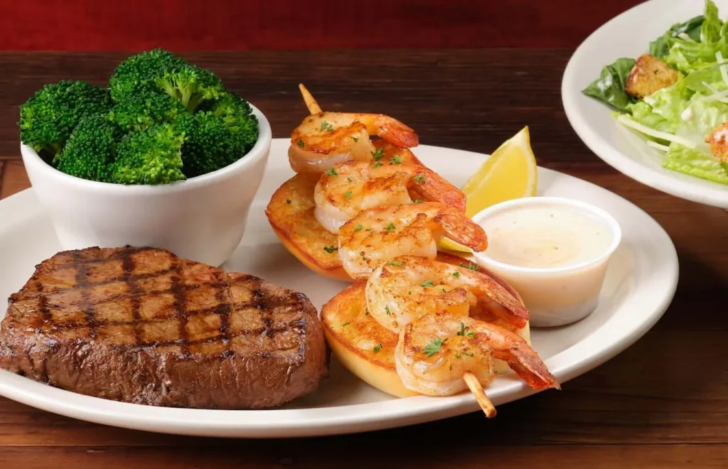 Sirloin & Grilled Shrimp