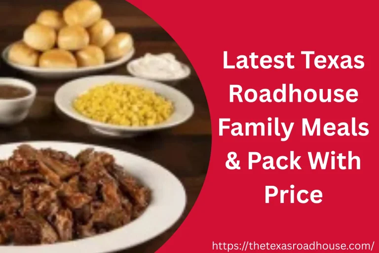 Texas Roadhouse Family Meals